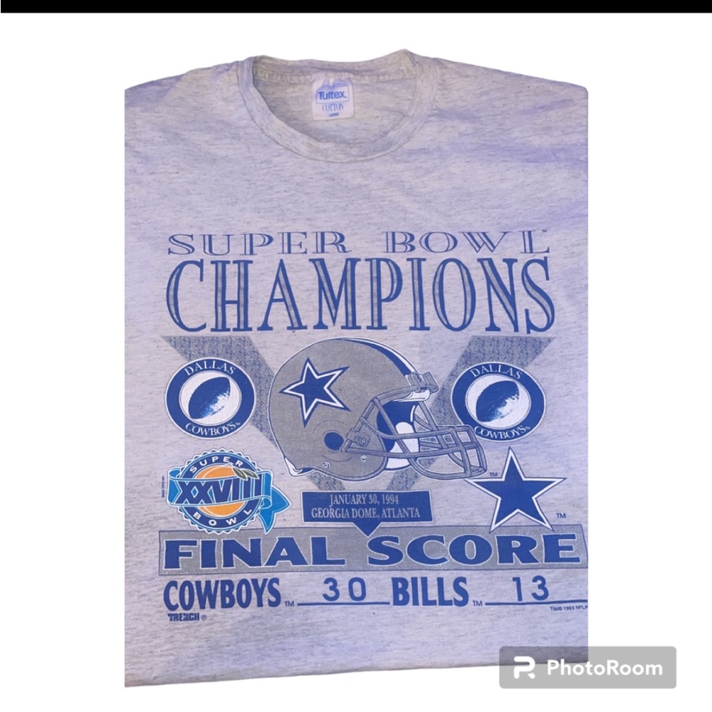 Single stitched vintage Dallas cowboys Tshirt (1993)